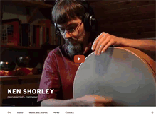 Tablet Screenshot of kenshorley.com